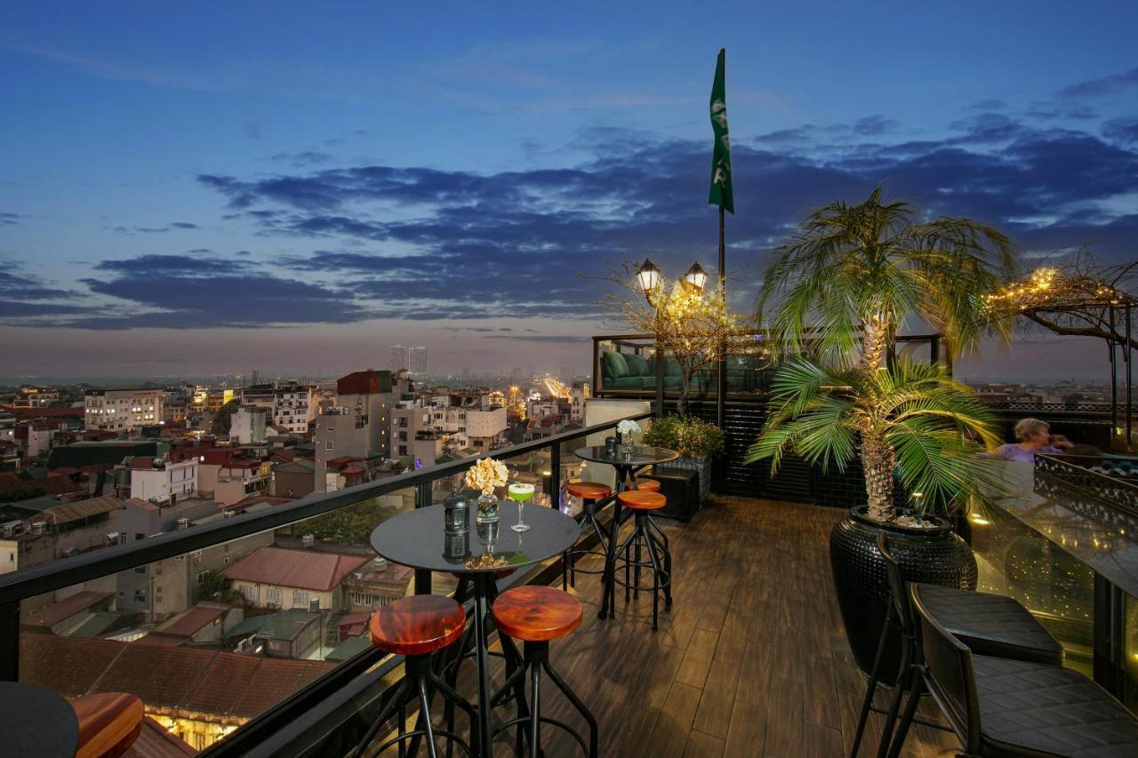 La Mejor Hotel & Sky Bar Hanoj Exteriér fotografie